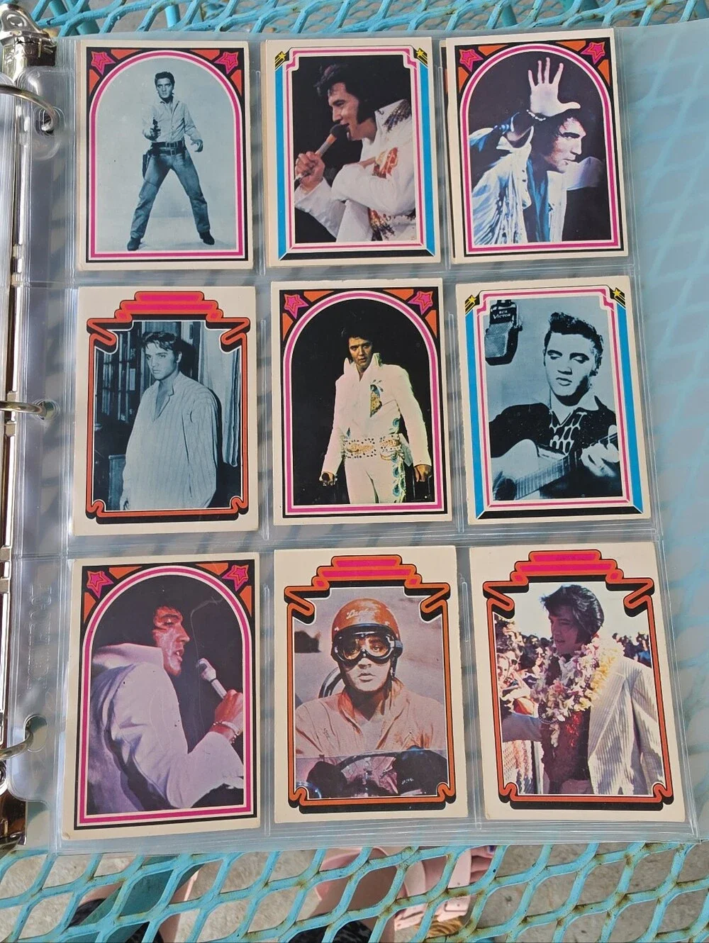 Elvis Trading Card Set 1978 Complete 66 Cards Boxcar Enterprises In Sleeves Vtg